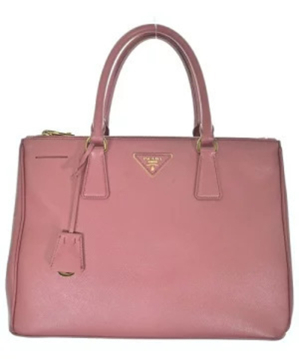 Prada Tote Tessuto Saffiano Bag Pink